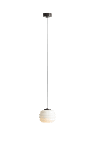 Puff Ø16 Mørkebrun loftslampe Fra Artera - Puff spreder et blødt og behageligt lys, der bidrager til en hyggelig atmosfære.