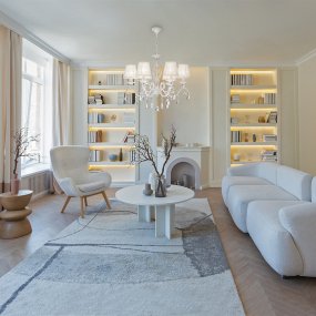 Grace Ø65 Hvid loftslampe Fra Maytoni - Grace er en klassisk metallysekrone med en smuk antik hvid finish.