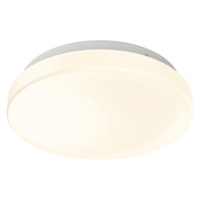 Outdoor Essential 25cm Hvid Fra Osram - Outdoor&nbsp;Essential 25cm er et stilfuldt og funktionelt loft, der giver en j&aelig;vn og behagelig belysning i b&aring;de indend&oslash;rs og udend&oslash;rs milj&oslash;er.