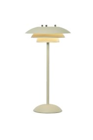Epsilon 37cm Beige bærbar Fra Aneta Lighting - Epsilon er en elegant, b&aelig;rbar bordlampe til indend&oslash;rs brug med et tidl&oslash;st design og en touch-d&aelig;mper diskret placeret p&aring; basen.