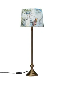 Andrea 70cm Beige bordlampe Fra PR Home - Andrea bordlampen skaber sammen med Kr&auml;ftfangst lampesk&aelig;rmen et elegant look og bliver blikfanget i rummet.