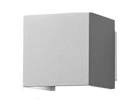 Illusion Box Grå udendørslampe Fra Westal - Velegnet til både indendørs og udendørs brug (IP54-klassificeret) og passer perfekt i både private og offentlige miljøer.