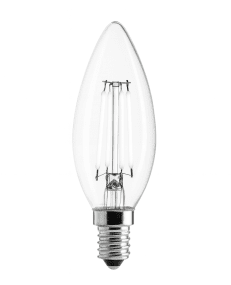 LED E14 Kronelyspære 0,8W 2700K Dæmpbar Fra Unison - 