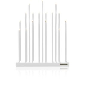 Elflugan Grande Hvid Fra SMAK Design - Den elektriske flue er nu ogs&aring; tilg&aelig;ngelig i en st&oslash;rre version &ndash; Den elektriske flue Grande.