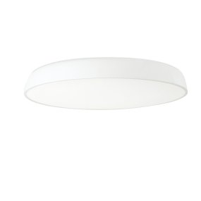 Mega Ø75 Hvid plafond Fra Faro Barcelona - Mega er en elegant loftlampe med indbygget LED-teknologi og et klassisk design - perfekt til j&aelig;vn og behagelig indend&oslash;rs belysning.