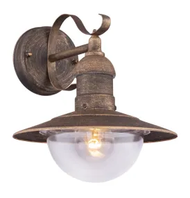 Linda Guld udendørslampe Fra Globo Lighting - Kombinera stil och funktion med Linda och skapa en inbjudande atmosf&auml;r runt ditt hem!