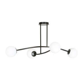 Halldor 108cm Sort Fra Emibig Lighting - De ser særligt godt ud over et bord eller køkkenbord, hvor de skaber en unik og indbydende atmosfære.