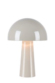 Mantar 36cm Greige bordlampe Fra Markslöjd - Bordlampe i gr&aring;farvet metal med en skinnende finish.