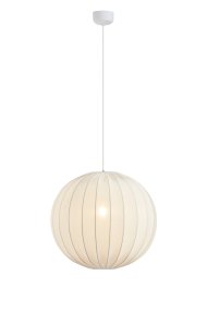 Solia Ø60 Hvid loftslampe Fra Markslöjd - Solia er en elegant pendellampe med en bl&oslash;d, rund form og et stilfuldt skandinavisk udtryk.