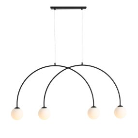 Lea 130cm Sort loftslampe Fra Artera - Med sin minimalistiske æstetik og sofistikerede detaljer er denne lampe en stilfuld og funktionel tilføjelse til dit interiør.