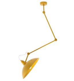 Melos Ø37 Gul loftslampe Fra Artera - Lampen hænger fra loftet i tre led, der kan vinkles præcis, som du ønsker.