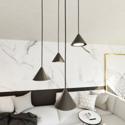 Elit Premium Ø30 Sort Fra Emibig Lighting - Elit er et unikt lysarmatur med et moderne og minimalistisk design.