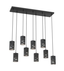 Tank 92cm Sort loftslampe Fra Emibig Lighting - Tank er et glimrende eksempel p&aring; industrielt design, der kombinerer den r&aring; fornemmelse af metal med moderne stil.