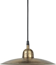 Como Ø28 Guld vindueslampe Fra PR Home - Simpel og flot loftslampe f&aring;s i bearbejdet s&oslash;lv eller bearbejdet guld.