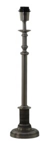 Cathrine 56cm Silver lampefod Fra Hallbergs - Cathrine &auml;r en elegant lampfot i metall med en klassisk, h&ouml;g och sm&auml;cker design.