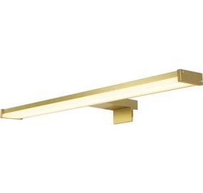 Kos 60cm Guld badeværelseslampe Fra Searchlight - Med sit rene og elegante design giver denne guldfarvede badeværelseslampe den helt rigtige mængde lys og bidrager til en opdateret fornemmelse i badeværelset.