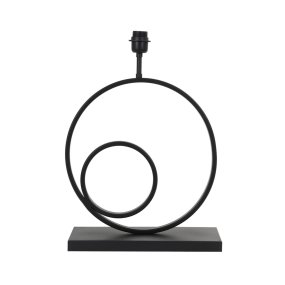 Omega 47cm Sort lampefod Fra Light & Living - 