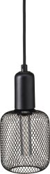 Grid Ø10 Sort vindueslampe Fra PR Home - Både fatning og skærm er lavet af metal og pulverlakeret i en mat sort finish.
