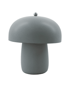 Moss 30cm Grå bordlampe Fra House Doctor - Nyd den bløde, omgivende glød ved at placere bordlampen på en skænk eller et sidebord, fordi den også fokuserer på den skulpturelle appel.