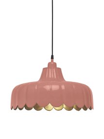 Wells Ø45 Mørk lyserød Fra PR Home - Lampen er inspireret af en blomst, og denne serie findes i flere farver og modeller.