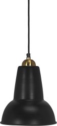 Scottsville Ø20 Sort Fra PR Home - Leveres med loftsk&aring;l til krogoph&aelig;ng i samme farve som lampen.