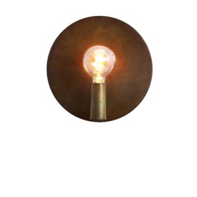 Disc Ø30 Bronze væglampe Fra Light & Living - 