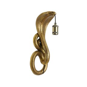 Snake 52cm Bronze væglampe Fra Light & Living - 