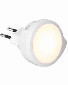 Natlampe Sensor LED Hvid børnelampe Fra Star Trading - En praktisk natlampe, der giver et blødt og behageligt lys på 4 lumen.