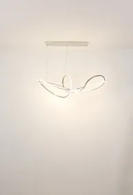 Iduna 110cm Chrom loftslampe Fra Globo Lighting - Med en længde på 110 cm og et design i forkromet rustfrit stål tilføjer den en luksuriøs følelse til dit hjem.