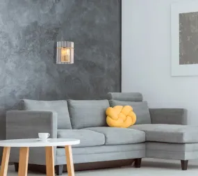 Gorley 26cm Guld væglampe Fra Globo Lighting - Gorley &auml;r en elegant och sofistikerad v&auml;gglampa med en imponerande arkitektonisk design.