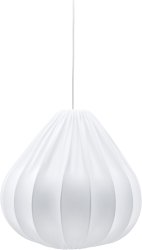 Tea Skærm Ekskl. Ophæng Ø43 Hvid loftslampe Fra PR Home - Te tagsk&aelig;rm er en del af en serie af sk&aelig;rme i forskellige st&oslash;rrelser og former bekl&aelig;dt med hvidt jerseystof.