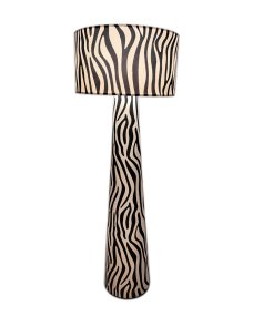 Zany Sort og hvid Fra By Rydéns - Med sin gener&oslash;se sk&aelig;rm p&aring; 50 cm i diameter og sit grafiske dyrem&oslash;nster er Zany Zebra perfekt til dem, der &oslash;nsker at tilf&oslash;je personlighed og attitude til deres hjem.