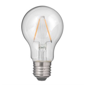 E27 normal 0,8W 2700K Gennemsigtig Fra Unison - Denne KLASSISKE normale klare LED-lampe med E27-fatning og en effekt på kun 0,8W er det perfekte valg til energieffektiv belysning.