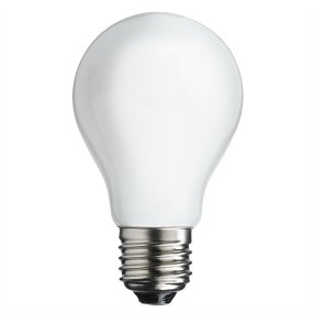 LED E27 normal 2W 2700K Dæmpbar Hvid Fra Unison - 