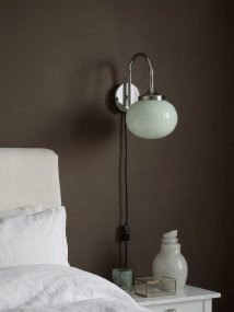 Elsy 30cm Grøn læselampe Fra PR Home - Elsy spreder et behageligt lys og er en del af en serie med flere matchende modeller for ensartet belysning i hjemmet.