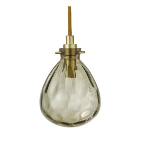 Diamant Ø10 Røgfarvet vindueslampe Fra Oriva - Denne vindueslampe passer perfekt i både klassisk og moderne interiør og vil med garanti være et blikfang.