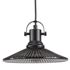 Debbie Ø21 Røgfarvet vindueslampe Fra Oriva - Debbie er en klassisk vindueslampe med industrielle designdetaljer.