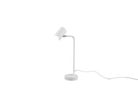Marley 45cm Hvid skrivebordslampe Fra Trio Lighting - Lampehovedet er justerbart og kan rettes både op og ned, hvilket gør det perfekt som læselampe på; skrivebordet eller som accentbelysning på en byr&aring;.