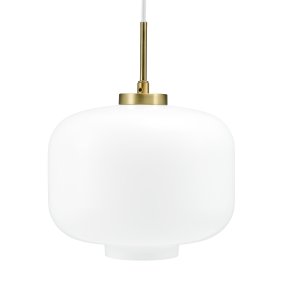 Arp Ø30 Messing loftslampe Fra Dyberg Larsen - Giv dit hjem et moderne og klassisk touch med Arp loftlampen.