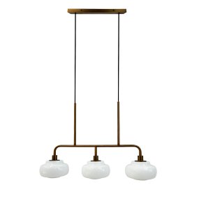 Ossett 80cm Bronze loftslampe Fra Dyberg Larsen - Ossett er en klassisk loftslampe med et elegant og tidløst design.