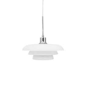 Ava Ø30 Opal loftslampe Fra Dyberg Larsen - Giv dit hjem et stilfuldt pr&aelig;g med den smukke Ava loftpendel fra Dyberg Larsen, en lampe med dansk design, der kombinerer enkelhed og elegance.