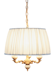 Toulouse Ø45 Guld Fra Aneta Lighting - Toulouse pendellampen har et klassisk og elegant udtryk med dekorative detaljer og bløde former.
