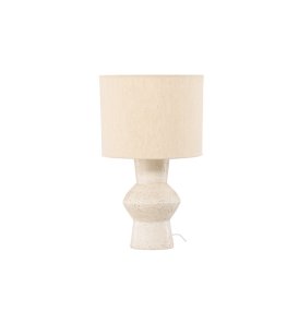 Valön 52cm Elfenben hvid Fra Venture Design - Giv dit hjem et strejf af elegance med Val&ouml;n bordlampen, en smuk lampe, der oplyser dit rum med stil.