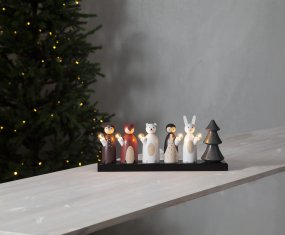 Forest friends Multi-formål Fra Star Trading - Placer den i et vindue, p&aring; en hylde eller og p&aring; en sk&aelig;nk.