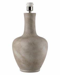 Dilbar 54cm Sand lampefod Fra Hallbergs - Dilbar lampfot &auml;r tillverkad i keramik och har en mjuk sandgr&aring; f&auml;rg som ger ett varmt och stilrent uttryck.
