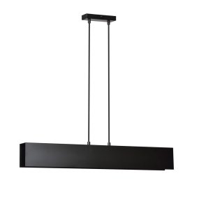 Gentor 72cm Sort Fra Emibig Lighting - Gentor er en minimalistisk loftslampe med en bl&oslash;d, geometrisk form &ndash; Et fremragende valg for dem, der s&aelig;tter pris p&aring; enkelt design, men samtidig &oslash;nsker at skabe et unikt interi&oslash;r.