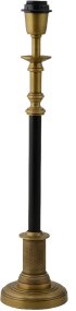 Cathrine 56cm Mässing/svart lampefod Fra Hallbergs - Matcha Cathrine med en lampsk&auml;rm efter egen smak och skapa en personlig bordslampa f&ouml;r exempelvis sidobord, byr&aring; eller f&ouml;nster.