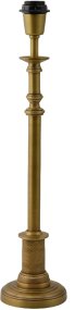 Cathrine 56cm Mässing lampefod Fra Hallbergs - Cathrine &auml;r en elegant lampfot i metall med en klassisk, h&ouml;g och sm&auml;cker design.