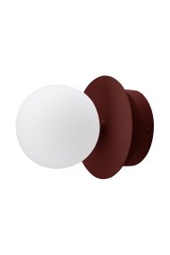 Art Deco Ø16 Bourgogne badeværelseslampe Fra Globen Lighting - Takket v&aelig;re IP44-klassificeringen er lampen ogs&aring; velegnet til badev&aelig;relset og kan monteres b&aring;de p&aring; v&aelig;ggen og i loftet som loftslampe.