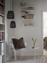 Saigon Ø28 Sort Fra PR Home - 1,2m med E27 lampeholder og loftsk&aring;l til krogoph&aelig;ng.